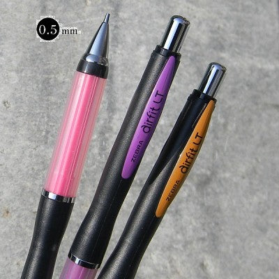 Zebra airfit LT S 0.5mm Mechanical Pencils (Pack of 5)