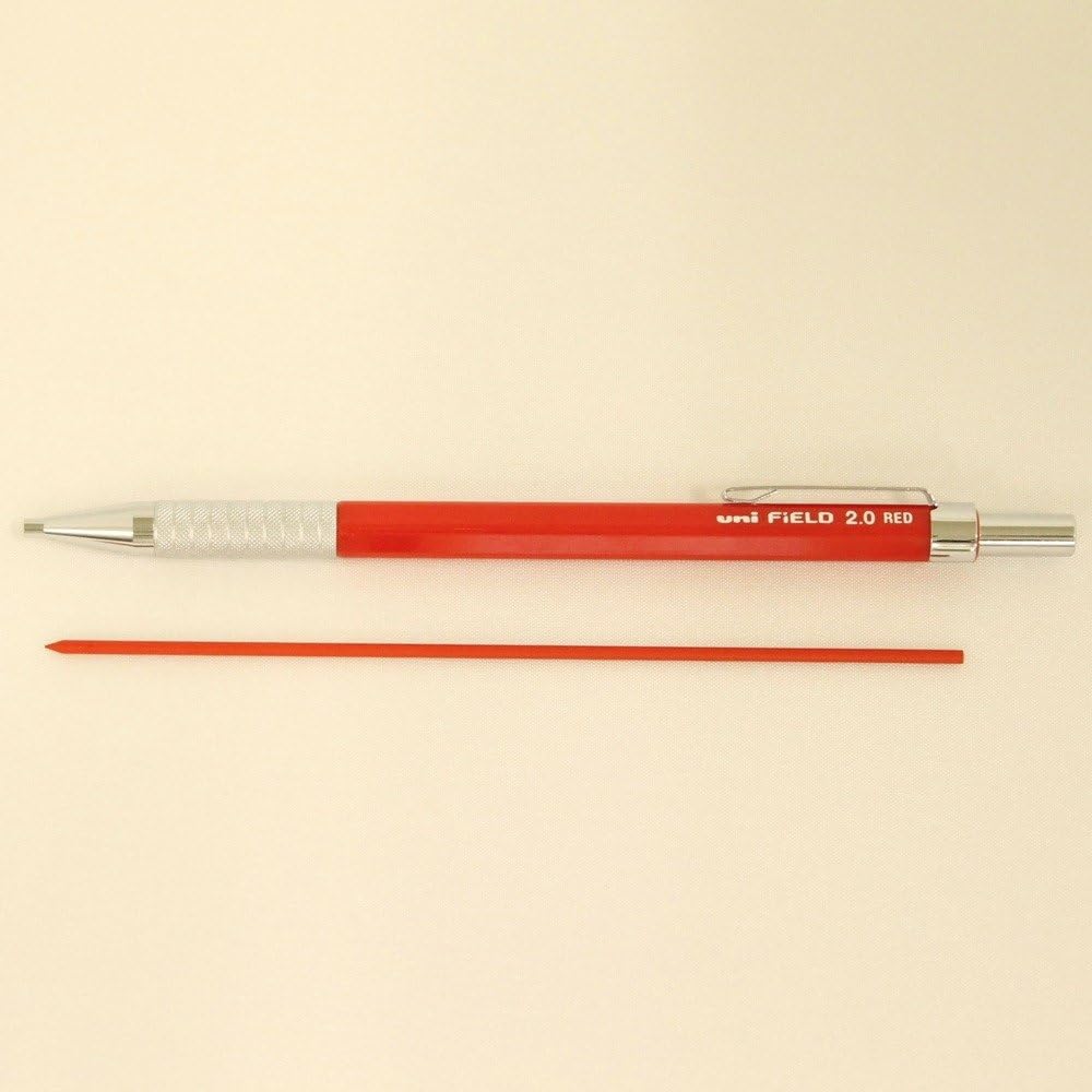 Uni FiELD RED 2.0mm Construction Architectural Mechanical Drafting Pencil