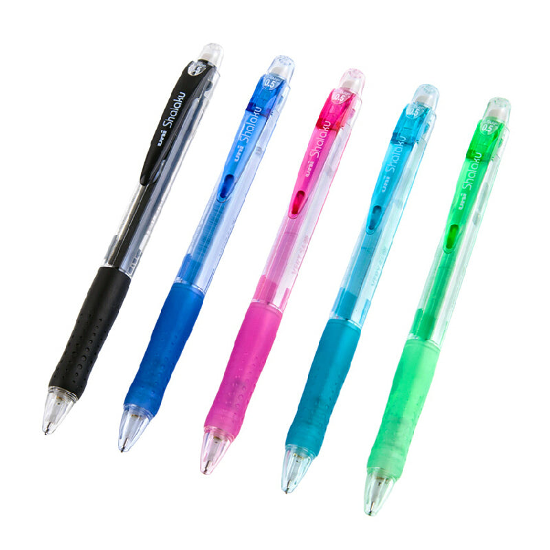 Uni Shalaku 0.5mm Mechanical Pencils (Pack of 5)