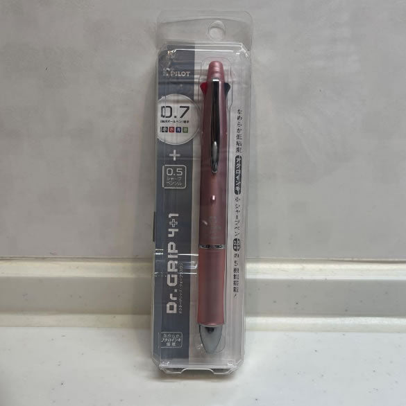 Pilot Dr.Grip 4+1 0.7mm Multifunctional Pen