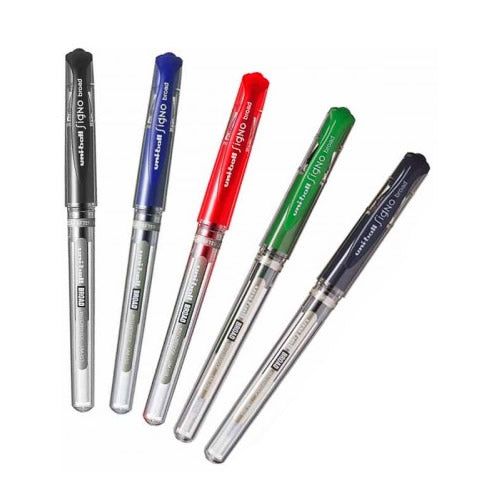 Uni Signo Broad 1.0mm Gel Ink Ballpoint Pens (Pack of 5)