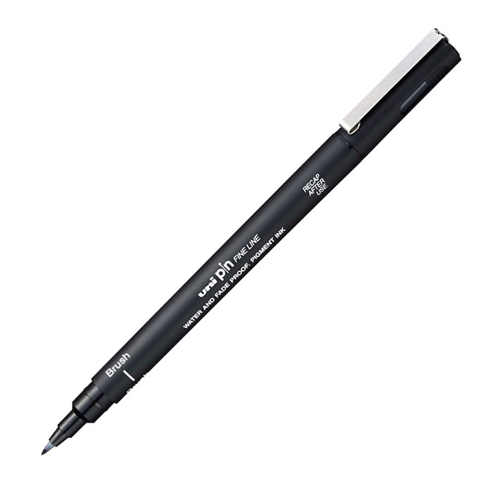 Uni Pin Fine Line Water and Fade Proof Pigment Ink Drawing Brush Pen