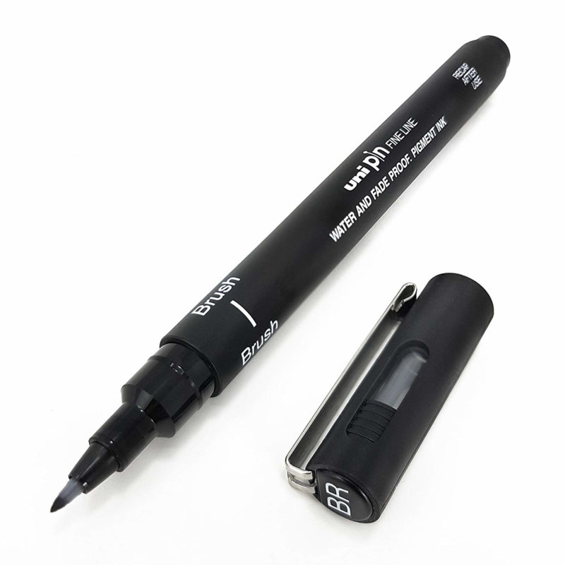 Uni Pin Fine Line Water and Fade Proof Pigment Ink Drawing Brush Pen