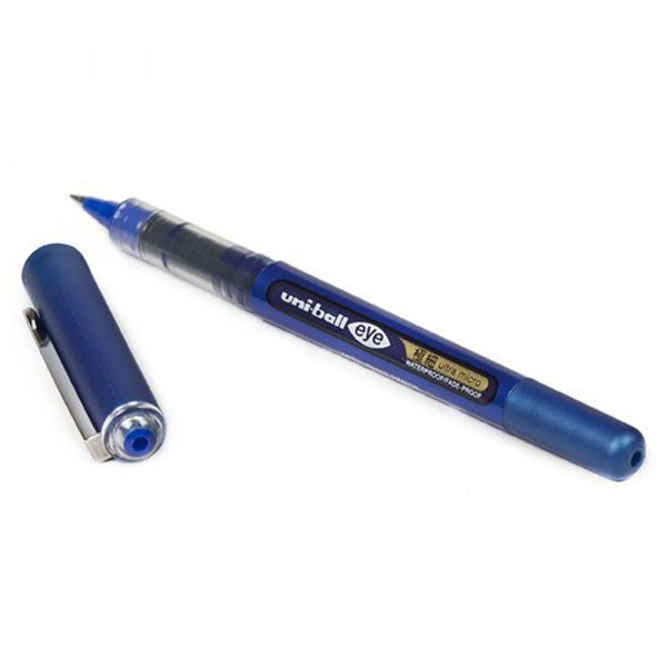 Uni eye 0.38mm Ultra Micro Waterproof Gel Ink Pens (Pack of 8)