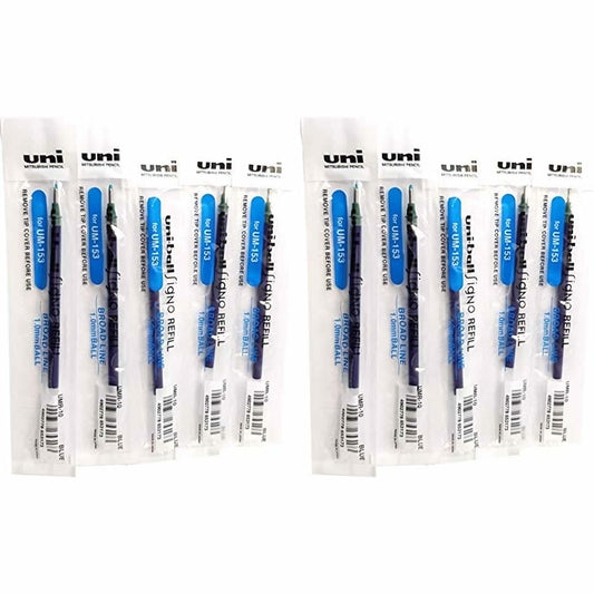 Uni SigNo 1.0mm Gel Pen Refills (Pack of 10)