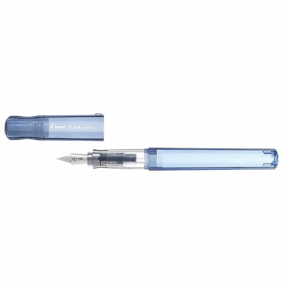 Pilot Kakuno Family Series Clear Version Fountain Pen (Fine Point)