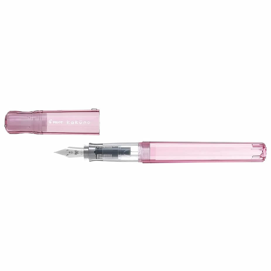 Pilot Kakuno Family Series Clear Version Fountain Pen (Fine Point)