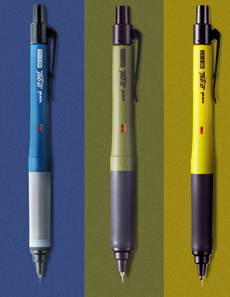 Uni Alpha Gel SWITCH Dual Mode 0.5mm Mechanical Pencils (Pack of 3)