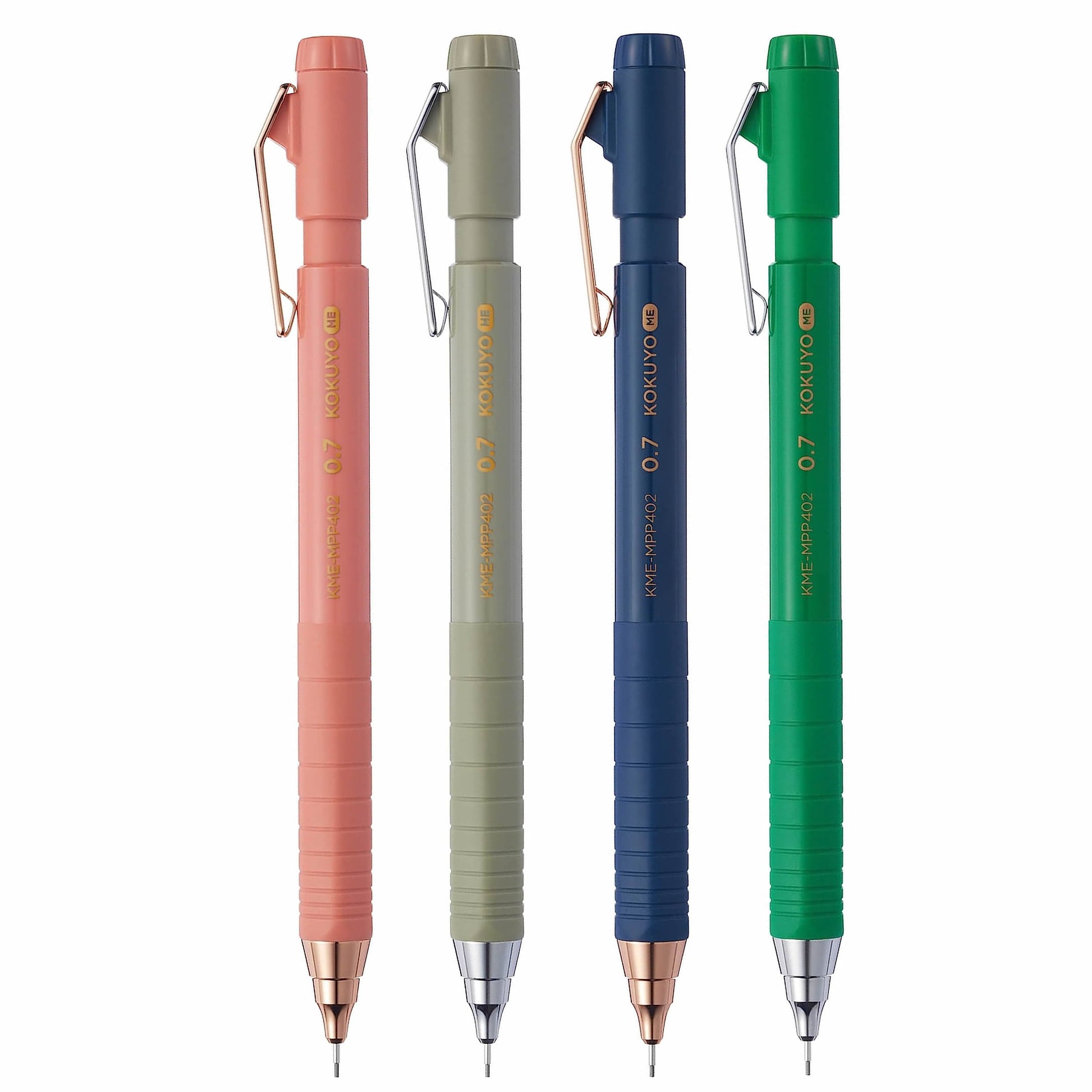 KOKUYO ME Deep Nature 0.7mm Mechanical Pencils (Pack of 4)
