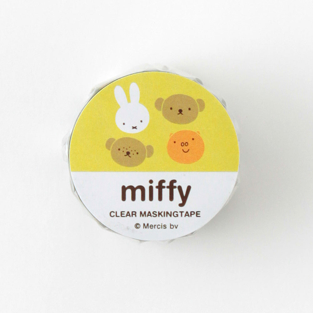 GreenFlash Miffy Clear Masking Tape, 20mm x 4m