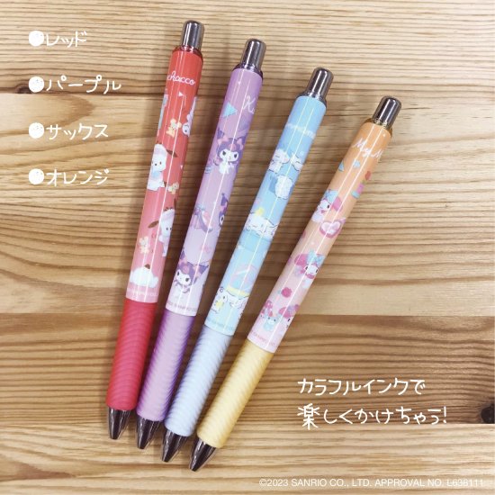 Sanrio Characters 8-Colour 0.5mm Gel Pen Set (Pack of 8)