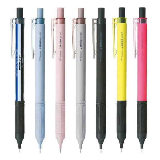 Tombow MONO Graph Lite 0.5mm High Precision Mechanical Pencils (Pack of 7)