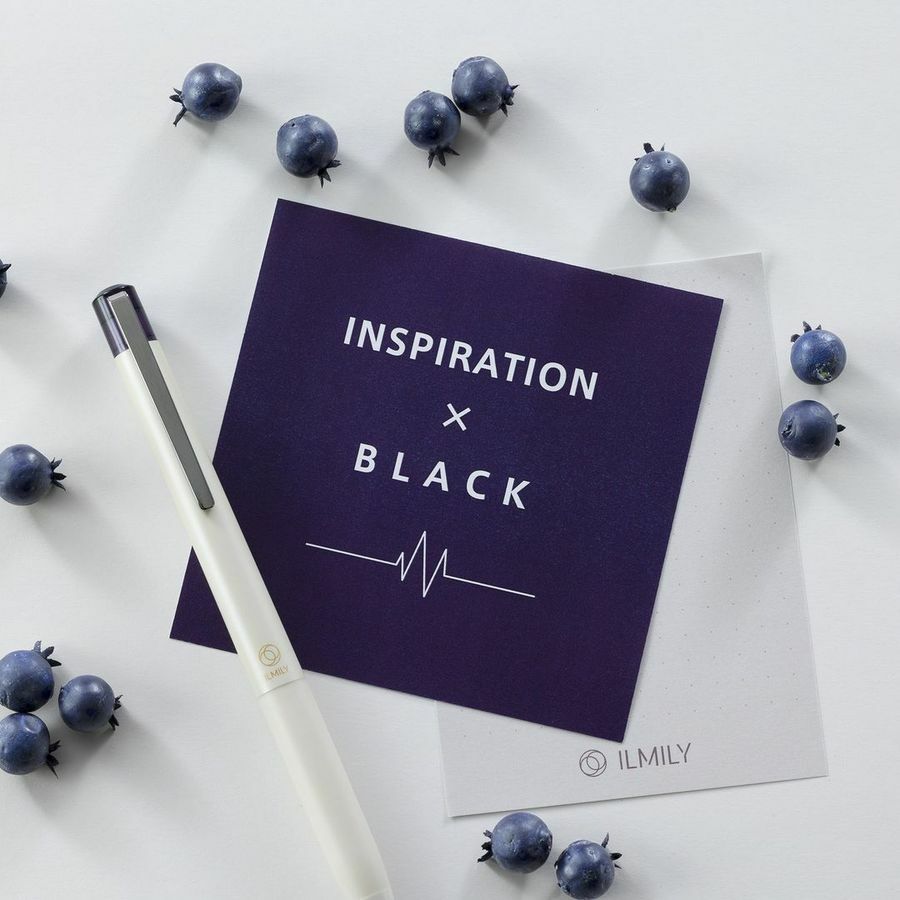 Pilot ILMILY NUANCE BLACK 0.5mm Water-based Pigment Gel Ink Ballpoint Pen