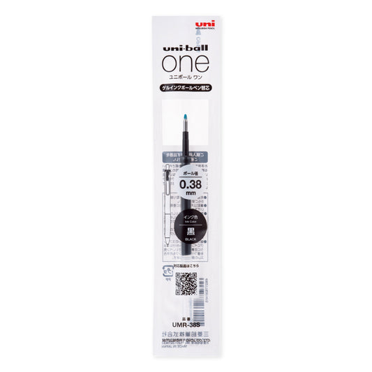 Uni One 0.38mm Gel Ink Ballpoint Pen Refill