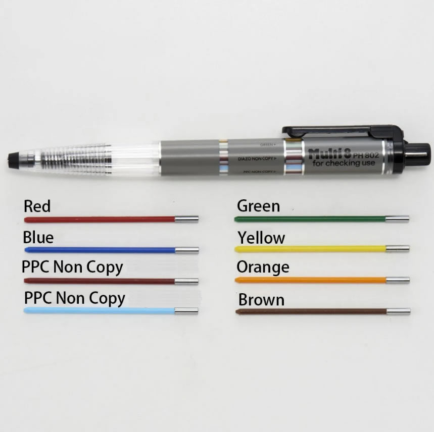 Pentel Multi 8 2.0mm 8-Color Automatic Mechanical Pencil