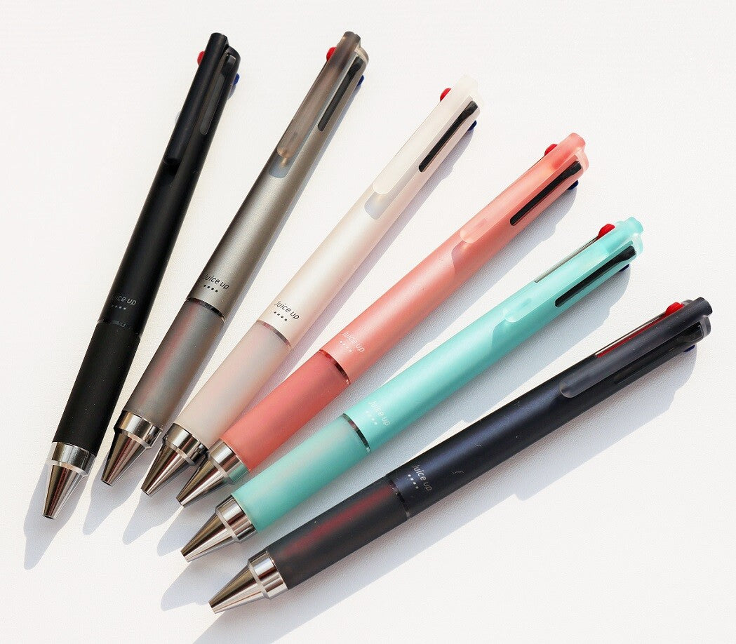 Pilot Juice Up 4 Ultra-fine 0.4mm 4-Colour Ballpoint Pens (Pack of 6)