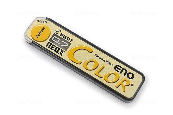 Pilot neox Color Eno 0.7mm Refill Leads (10 leads per tube)