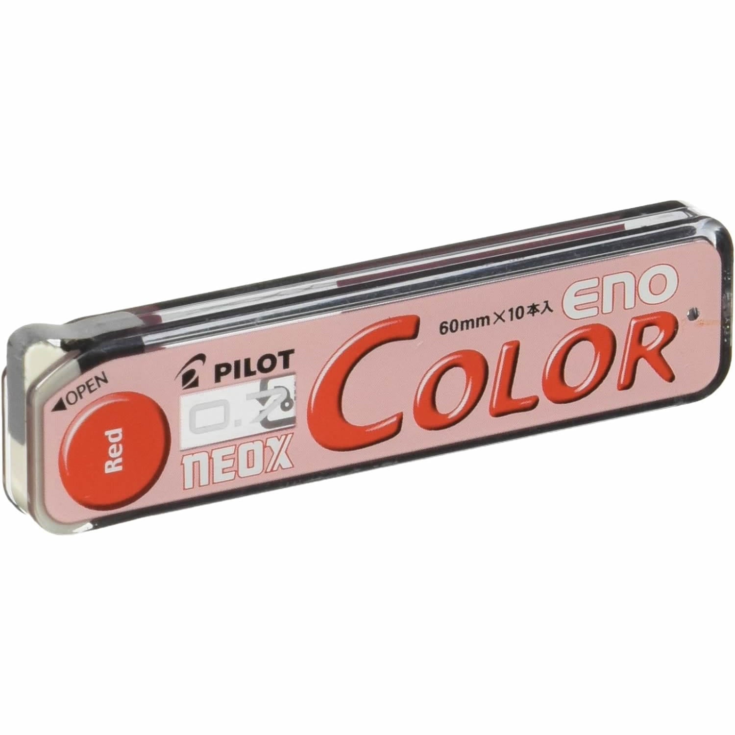 Pilot neox Color Eno 0.7mm Refill Leads (10 leads per tube)