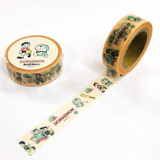 GreenFlash Doraemon Japanese Washi Masking Tape, 15mm x 10m