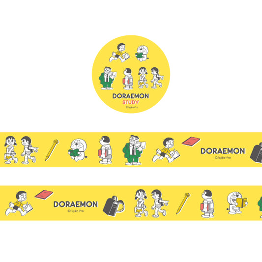 GreenFlash Doraemon Japanese Washi Masking Tape, 15mm x 10m