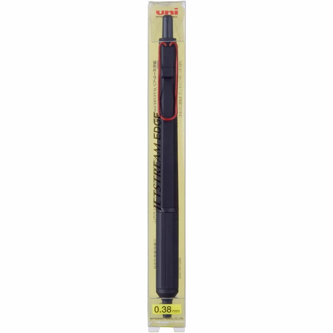 Uni JETSTREAM EDGE 0.38mm Oil-based Black Ink Ballpoint Pen