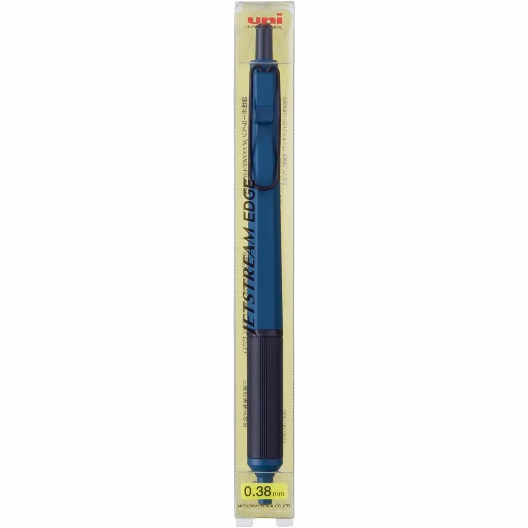 Uni JETSTREAM EDGE 0.38mm Oil-based Black Ink Ballpoint Pen