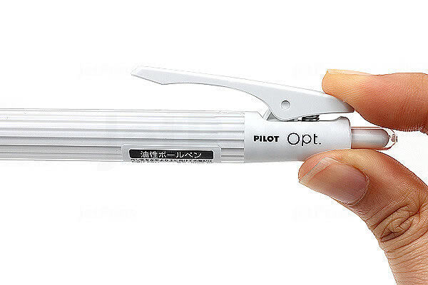 Pilot Opt. Oil-based Black Ink 0.7mm Ballpoint Pens (Pack of 5)