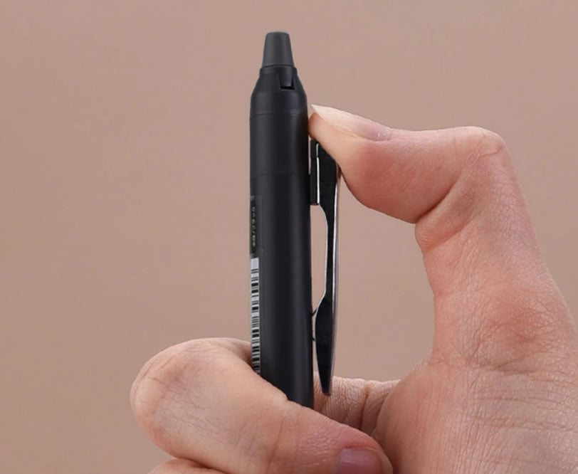 Pilot FriXion Ball Knock Zone 0.5mm Erasable Black Ink Ballpoint Pen