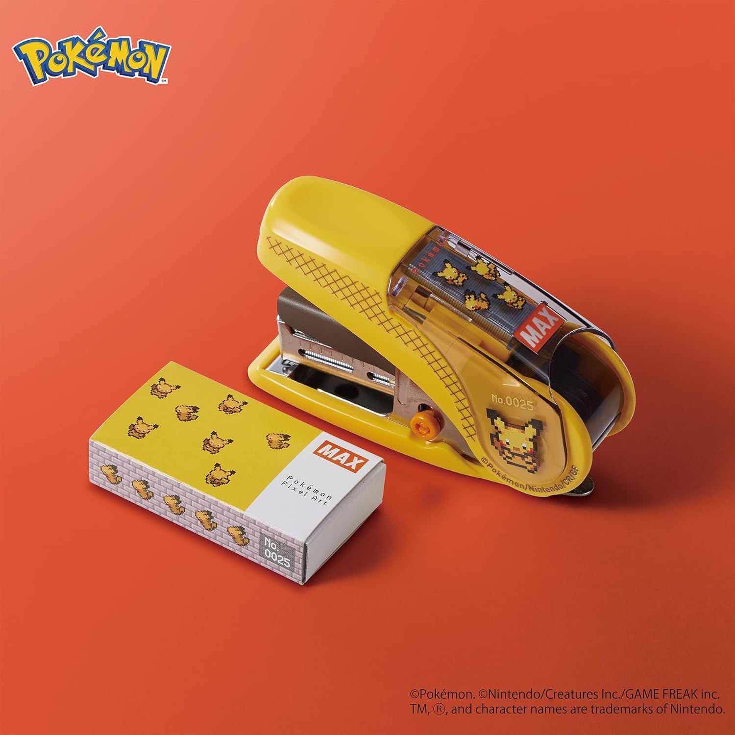 MAX Sakuri Pokemon Pixel Art Design vol.2 Stapler