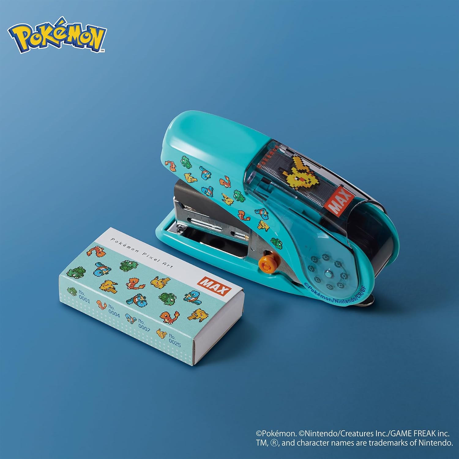 MAX Sakuri Pokemon Pixel Art Design vol.2 Stapler