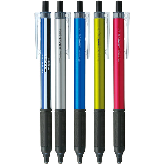 Tombow Standard Mono Graph Lite 0.38mm Ballpoint Pen (Pack of 5)