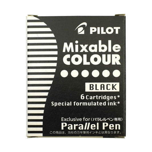 Pilot Mixable COLOUR Ink Cartridge for Parallel Pens (6 refills per pack)