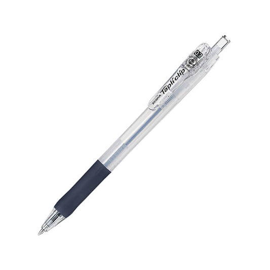 Zebra Tapli Clip 0.7mm Oil-Based Black Ink Ballpoint Pen