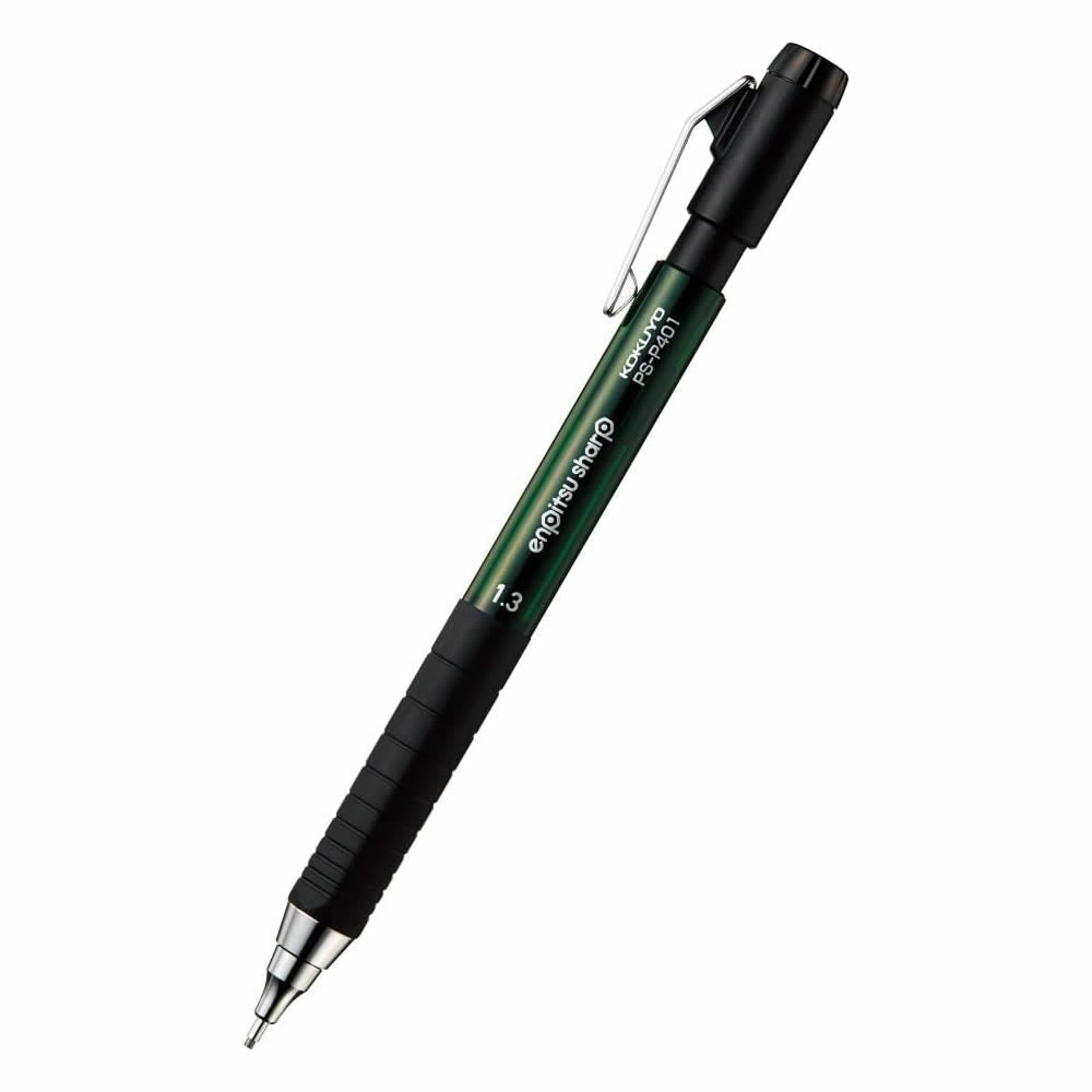 Kokuyo enpitsu Sharp Type M 1.3mm Mechanical Pencil, Hexagonal Grip