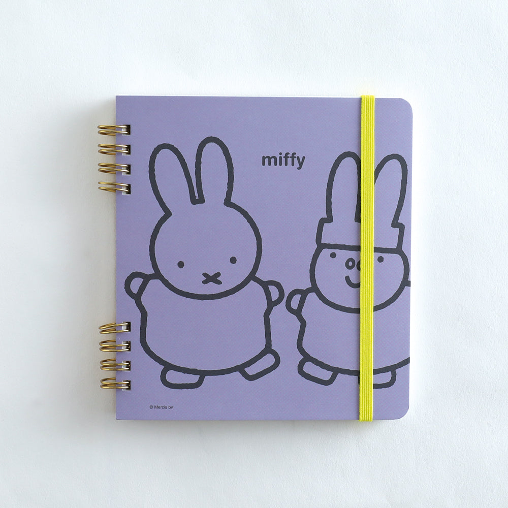 GreenFlash Miffy Ring Notebook (70 Sheets of Squared 5mm Graph Papers)