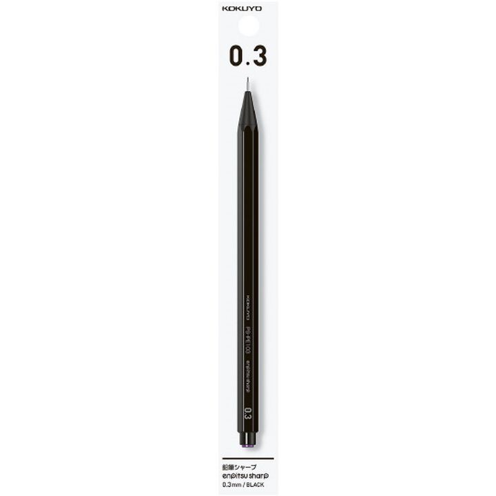 Kokuyo enpitsu sharp 0.3mm Hexagonal Shape Mechanical Pencil