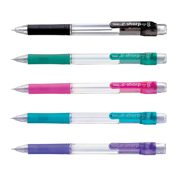 Pentel e-sharp 0.5mm Mechanical Pencils (Pack of 5)