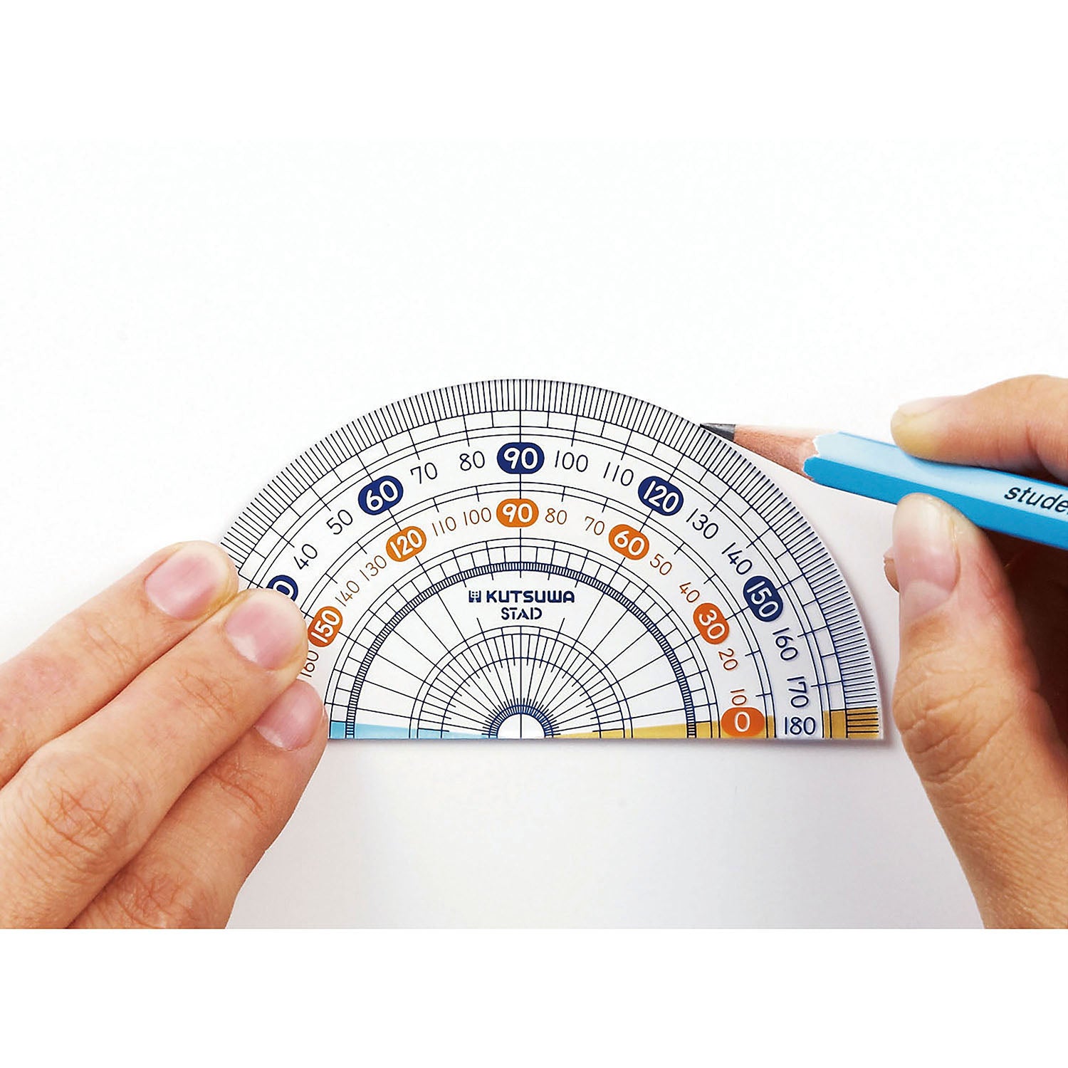 Kutsuwa STAD Arithmetic Protractor