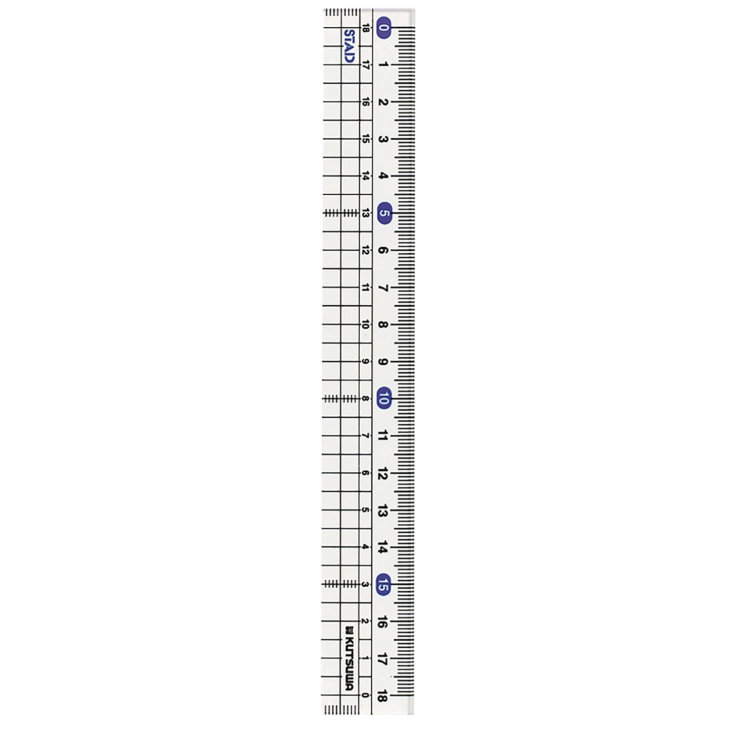 Kutsuwa STAD 18cm Methacrylic Straight Ruler