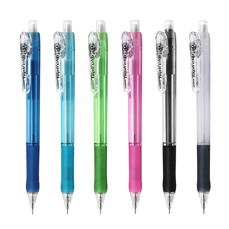 Zebra Tapli Clip 0.5mm Mechanical Pencils (Pack of 6)