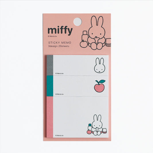 GreenFlash Miffy Sticky Memo (60 Sheets)