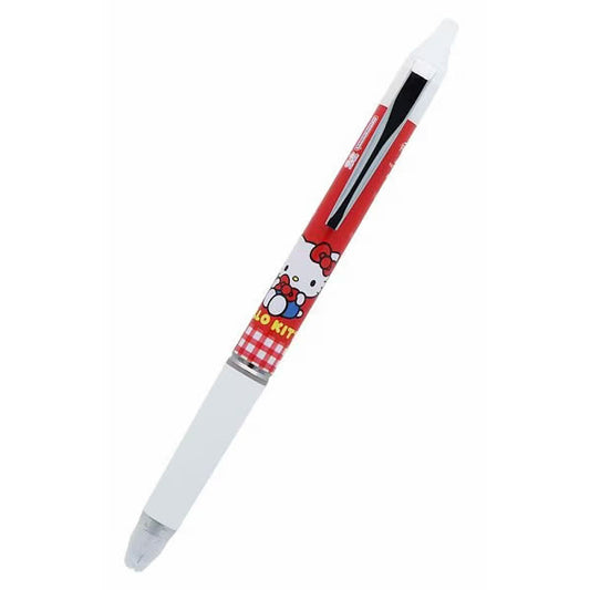 Sun-Star FriXion Ball Knock Zone 0.5mm Erasable Ballpoint Pen, Hello Kitty