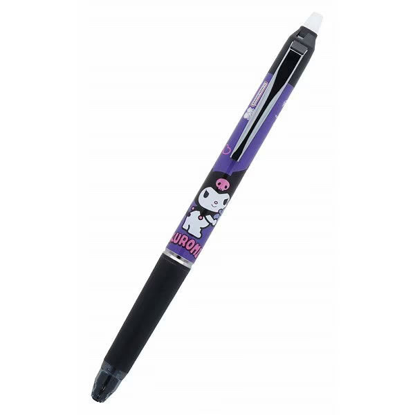 Sun-Star FriXion Ball Knock Zone 0.5mm Erasable Ballpoint Pen, Kuromi