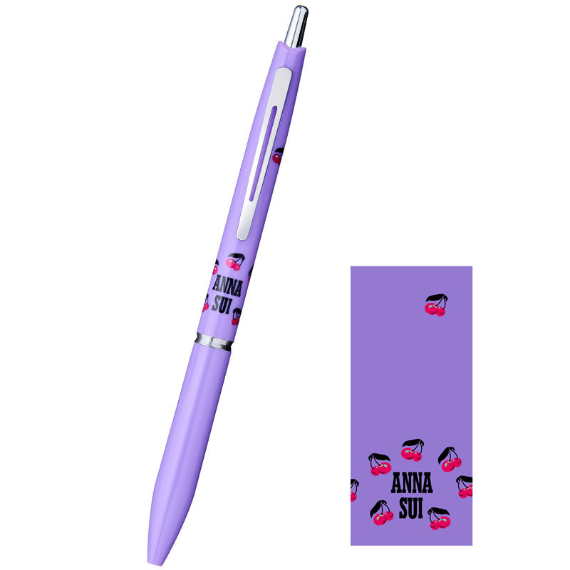 Pilot Acro X ANNA SUI Silver Line 0.5mm Black Ink Ballpoint Pen