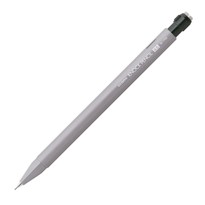 Zebra KNOCK PENCIL M-1700 0.5mm Shaker Mechanical Pencil, Hexagonal Shape