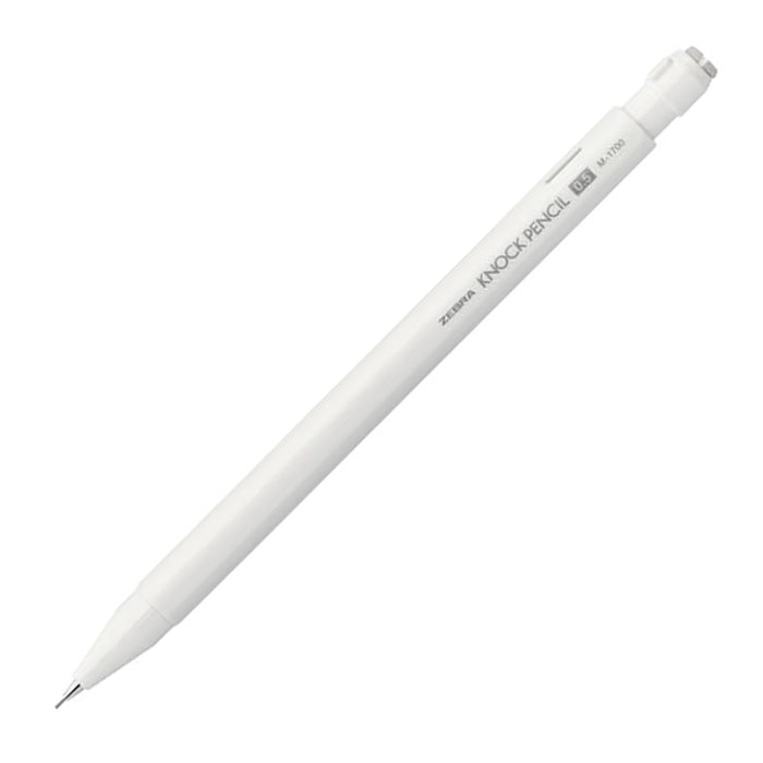 Zebra KNOCK PENCIL M-1700 0.5mm Shaker Mechanical Pencil, Hexagonal Shape