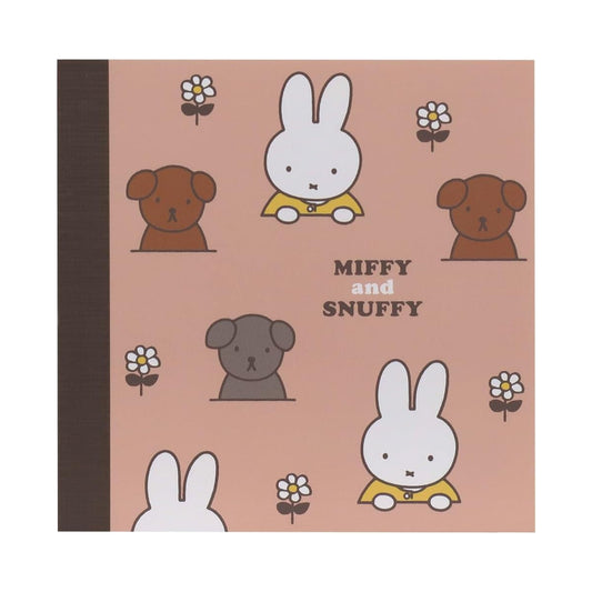 Kutsuwa Miffy Square Type Memo Pad (100 Sheets)