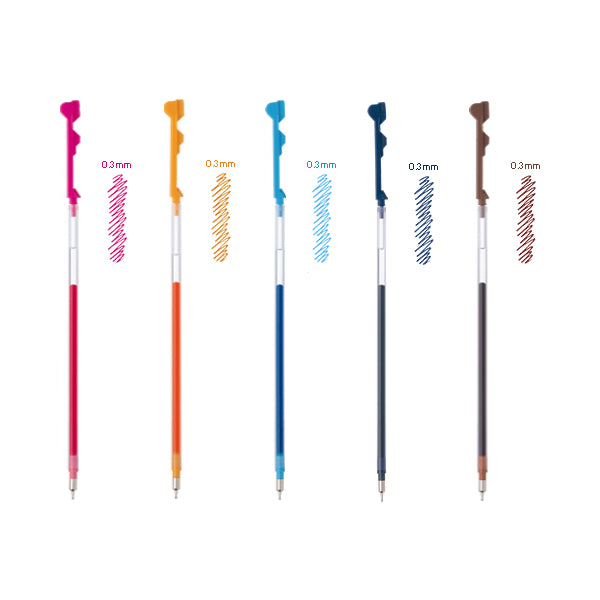 Pilot HI-TEC-C COLETO 0.3mm Pen Refills (Pack of 5)