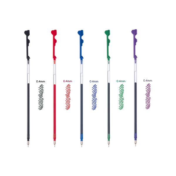 Pilot HI-TEC-C COLETO 0.4mm Pen Refills (Pack of 5)