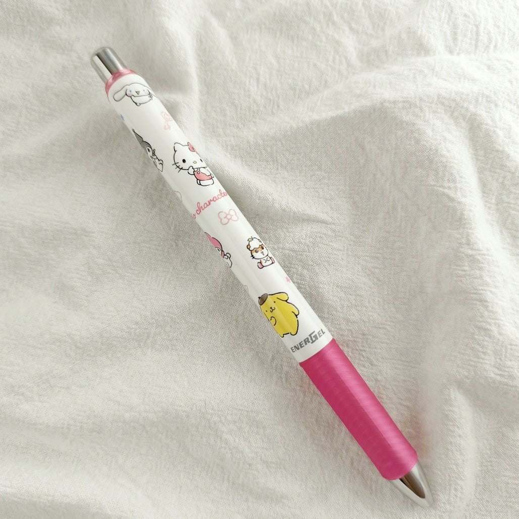 Kamio Japan Sanrio EnerGel 0.5mm Retractable Black Ink Gel Pen